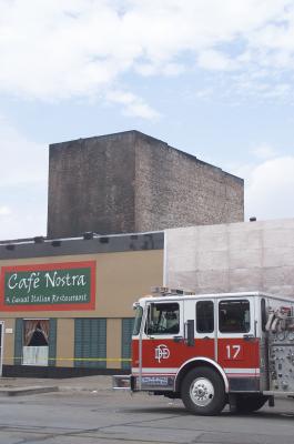 Cafe Nostra Receieved only Slight Damage and Smoke