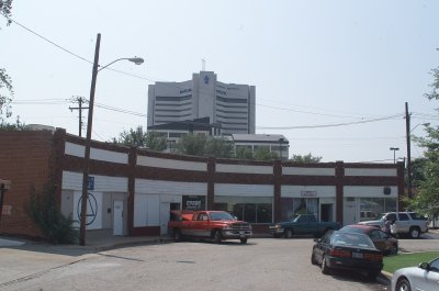 Bonnie worked at Hargrave's Cafe that was in this Building on Swiss Circle