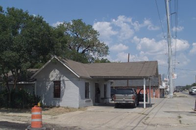 Building that was Clydes Father's Gas Station in the 1920's