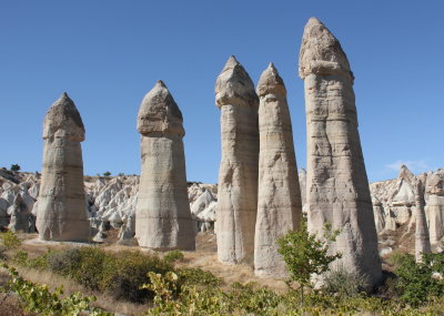 Hoodoos/Fairy Chimney/tent rocks in Cappadocia