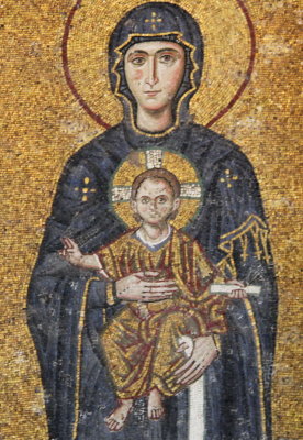 Mary and Jesus (Ayasofya, Istanbul)