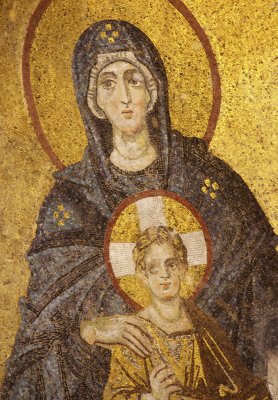 Mary and Jesus II (Ayasofya, Istanbul)