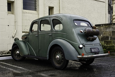Steam powered Ford Prefect