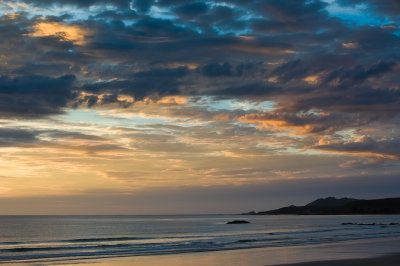 First light, Kaka Point