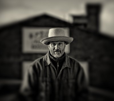 A face at the market