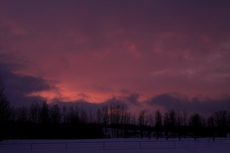 March 22 sunset