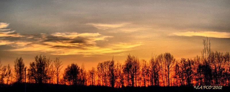 May 12 sunset
