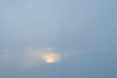 028  FOGGY MORNING  TOWER SHADOW