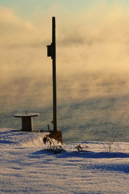 468  WINTER SHORELINE