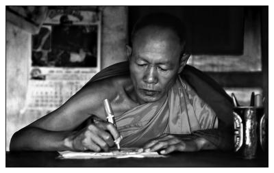 A Diligent Monk