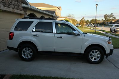 2011 Mazda Tribute with After Market Chrome