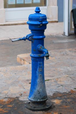 Blue water pump