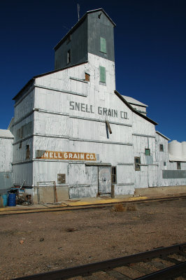 Arriba, CO old grain elevator.