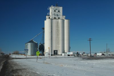 Bennett, CO grain elevator.