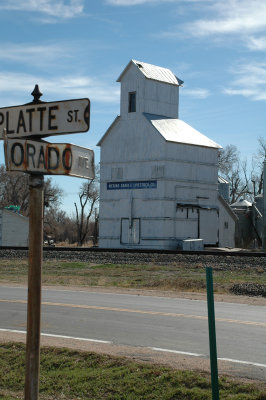 Merino, CO grain elevator.