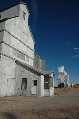 Paoli, CO old grain elevators.