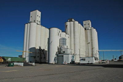 Paoli, CO grain elevators.