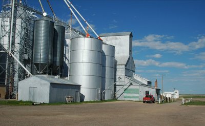 Stoneham, CO old grain elevator.