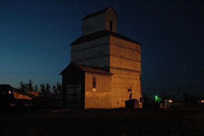 Guymon, OK old grain elevator.