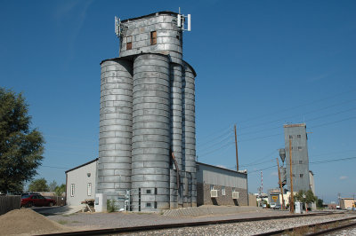 Broomfield, CO old grain elevators.