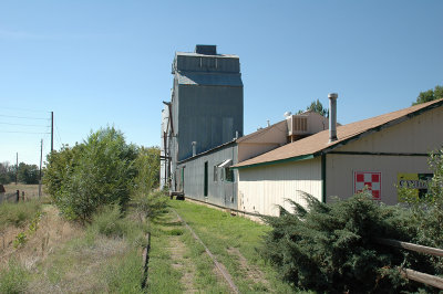 Lafayette, CO old grain elevator.