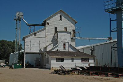 Mead, CO old grain elevator.