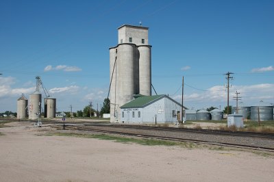 Nunn, CO old grain elevators.