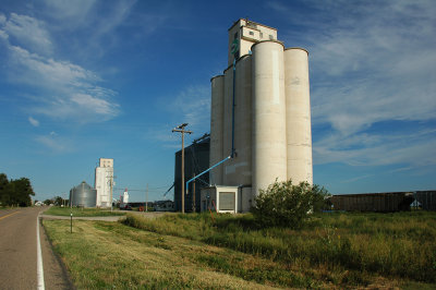 Towner, CO grain elevators.