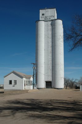 Sugar City, CO grain elevator.