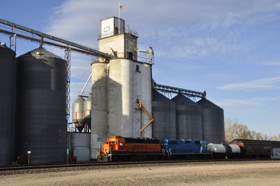 Brush, CO grain elevator.