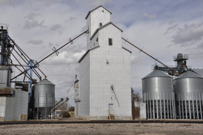 Akron, CO old grain elevator.
