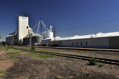 Eaton, CO grain elevator. (feed mill)