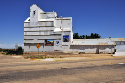 Milliken, CO old grain elevator.