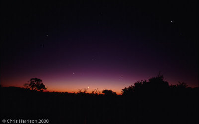 SunsetSavuti, Botswana