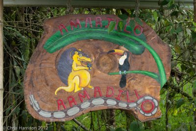 Amarillo Armadillo sign