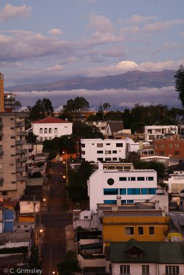 Cayambe Volcano above Quito