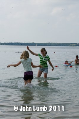 Fun at Lac d'orient