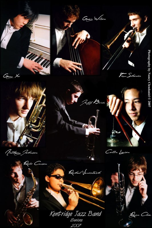 Kent High School Jazz Band Poster 2007