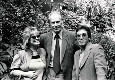 Nancy Clendaniel w George Martin & writer, Frank Cotolo