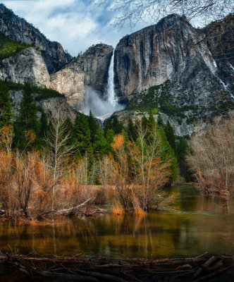 Merced River Meandering Through Yosemite