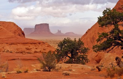 Wind Blowing Through the Valley