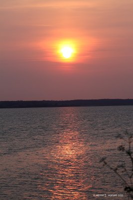 Sunset at Nyord, Southern Sealand