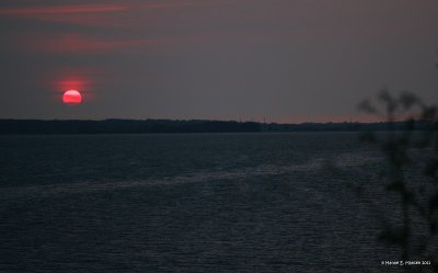 Sunset at Nyord, Southern Sealand