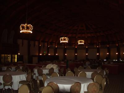 Grand ballroom of the Del...
