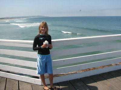 Crystal pier at Mission Beach