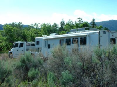 Zolena's rig and trailer