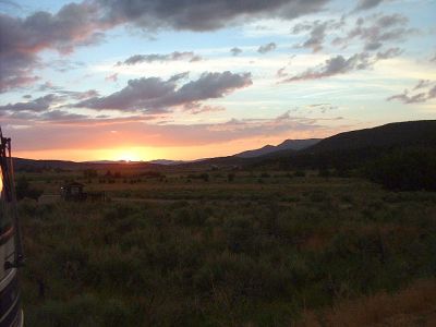 Pine Valley sunset