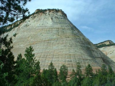 Zion Natl Park Checkerboard Mesa