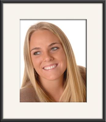 Missy at the beach - senior photos