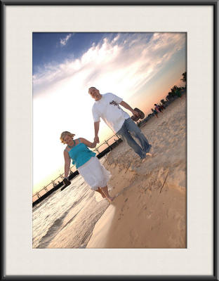 Arika & John's Engagements on the Beach